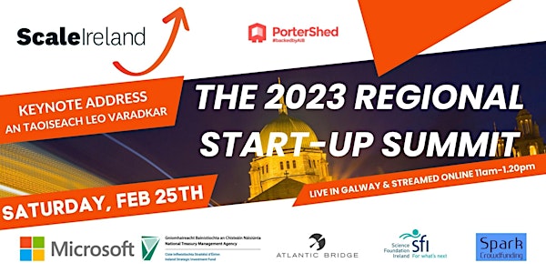 Scale Ireland 's Regional Start-Up Summit 2023