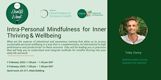 Intra-Personal Mindfulness for Inner Thriving & Wellbeing