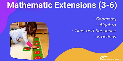 Mathematic Extensions (3-6 Years) primary image