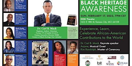 aSTEAM Village Black History Month Showcase with Dr. Carl B Mack