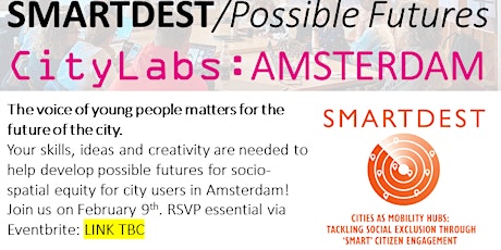 Primaire afbeelding van SMARTDEST//Possible Futures -  CityLabs:AMSTERDAM