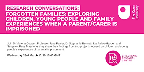Forgotten families: Exploring children, young people and family experiences
