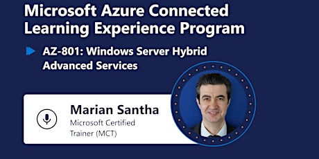 Microsoft Azure Connected Learning Program| AZ-801 Microsoft Azure