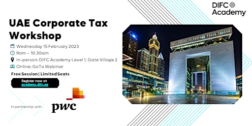 UAE Corporate Tax Workshop