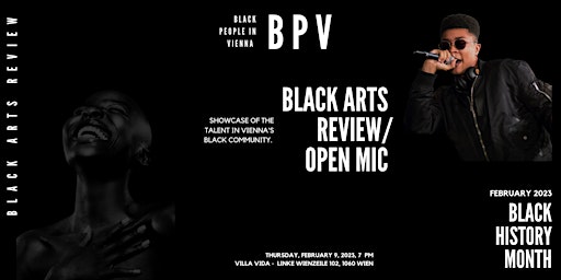 Black Arts Review/Open Mic