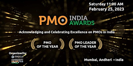 PMO India Conference & Awards Ceremony