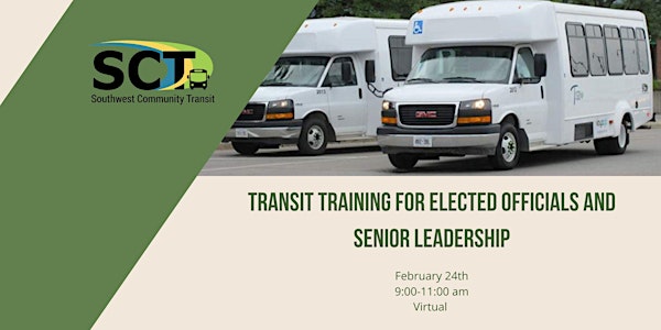 Transit Training for Elected Officials and Senior Leadership
