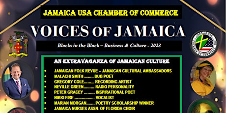 Imagen principal de Voices of Jamaica - Blacks in the Black - Business & Culture 2023