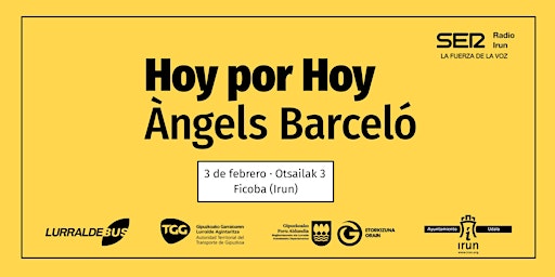 Hoy por Hoy con Angels Barceló | Irun
