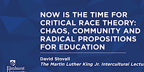 Now is the Time for Critical Race Theory