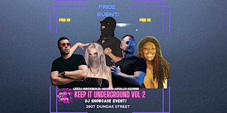 Keep it underground free showcase feb 19 primary image