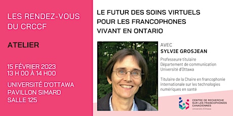 « Le futur des soins virtuels pour les francophones vivant en Ontario »