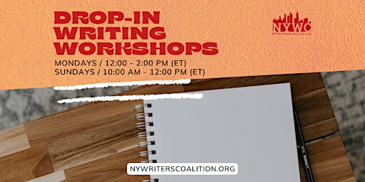 NYWC Drop-in Writing Workshops