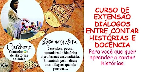 Imagem principal do evento CURSO DE EXTENSÃO: DIÁLOGOS ENTRE CONTAR HISTÓRIAS E DOCÊNCIA