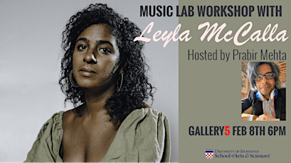 Lelya McCalla - Music Lab Workshop