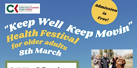 'Keep well Keep Moving' Health Festival Midleton