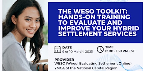 WESO Toolkit: Training to Evaluate & Improve Your Hybrid Settlement Service primary image