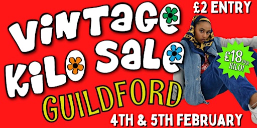 £18 per kilo! Vintage Clothing Kilo Sale  in  Guildford - To Be Worn Again
