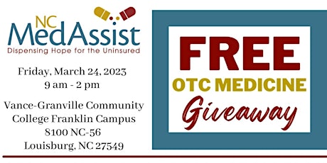 Franklin County Over-the-Counter Medicine Giveaway 3.24.2023