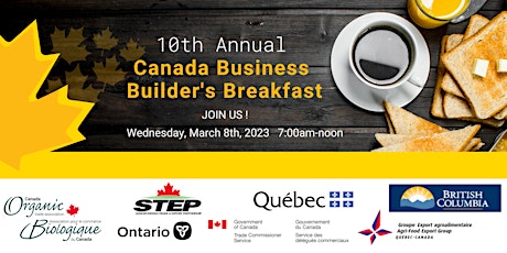 Annual Canada Business Builder's Breakfast