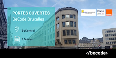 BeCode Bruxelles – Portes Ouvertes