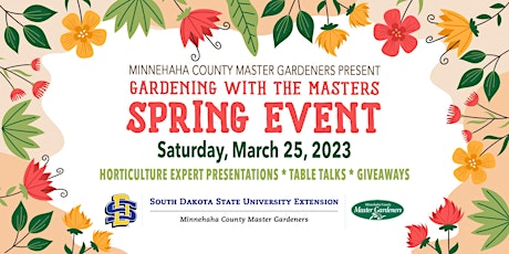 Minnehaha County Master Gardeners 2023 Spring Event primary image