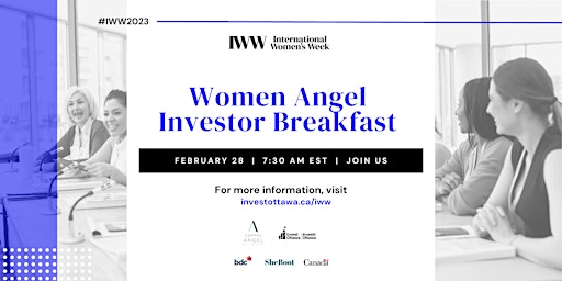 Women Angel Investor Breakfast