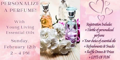 Create Your Own Personalized Perfume!