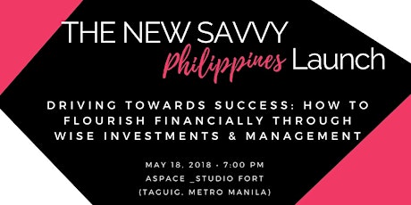 The New Savvy Philippines Launch Party primary image