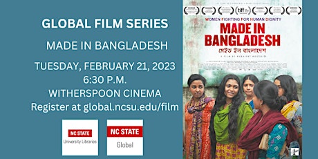Global Film Series: Made in Bangladesh