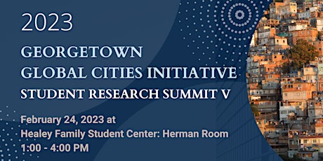 Fifth Global Cities Student Research Summit
