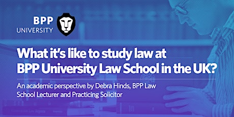 BPP University Law School in T&T. Studying Law in the UK, Academic Event primary image