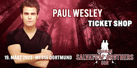 Paul Wesley @ German Salvatore Brothers Con 2023