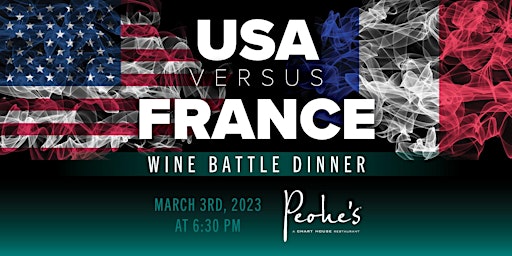 USA Versus France Wine Battle Dinner