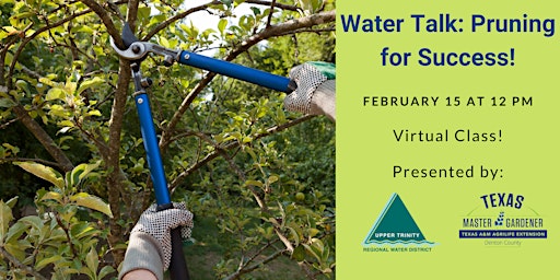Water Talk: Pruning for Success!