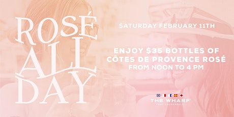 Rosé All Day at The Wharf Fort Lauderdale!