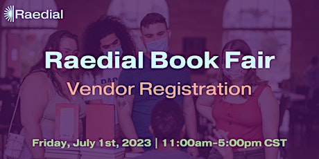 Raedial Book Fair: Vendor Registration