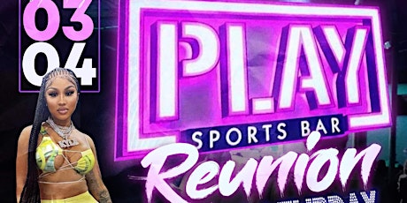 PLAY REUNION SAT MARCH 4TH @ SECTION 1019