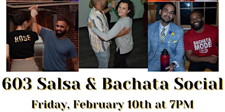 February 603 Salsa and Bachata Social