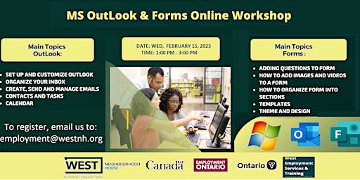 Introduction to Microsoft Outlook and Forms (online Workshop)