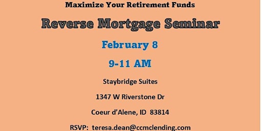 Reverse Mortgage Seminar