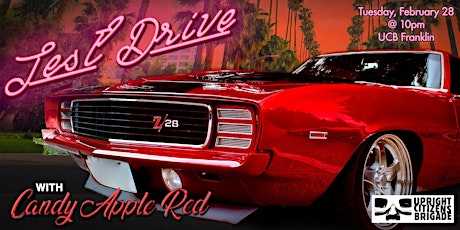 Test Drive with Candy Apple Red