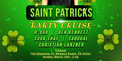 ST. PATRICK'S  Party Cruise!