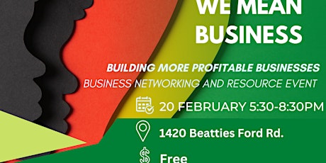 Primaire afbeelding van We Mean Business -Building more profitable businesses