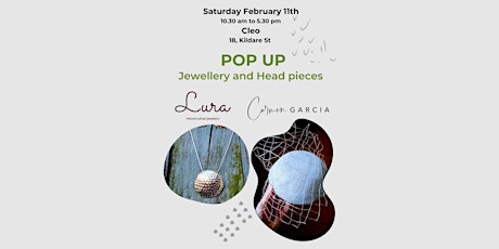 POP UP  Handcrafted Jewellery and Head Pieces