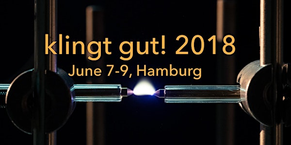 klingt gut! Symposium on Sound 2018