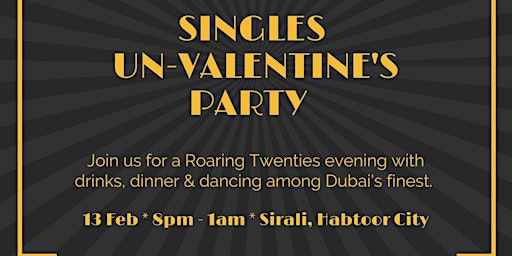 Singles Un-Valentine’s Roaring Twenties Party