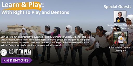 Play & Learn with Right To Play and Dentons