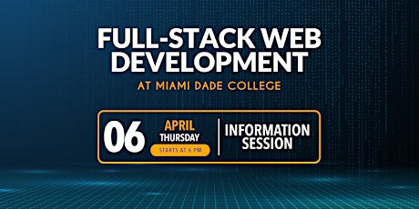 Learn to Code at Miami Dade College - Info Session Summer 2023 primary image