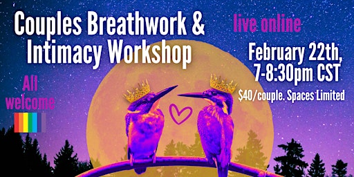 Couples Breathwork & Intimacy Workshop- Connection through breath